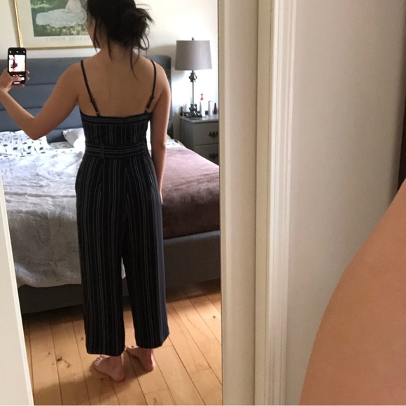 Ever New striped Cut Out Jumpsuit - Picture 6 of 11